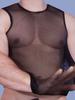 Herren Mesh Durchsichtig Tanktops Sexy Formgebende Weste Dünn Atmungsaktiv Mann Sommer Party T-Shirts Ärmellos Nachtclub Tanz