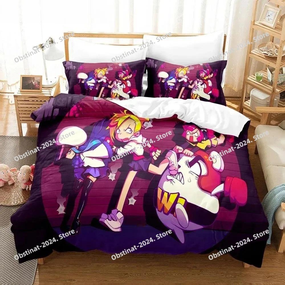 Anime Duvet Cover Pillowcase Music Game M-Muse Dash Bedding Set Adult Boy Girl bedroom decoration Single Double Large Size Gift