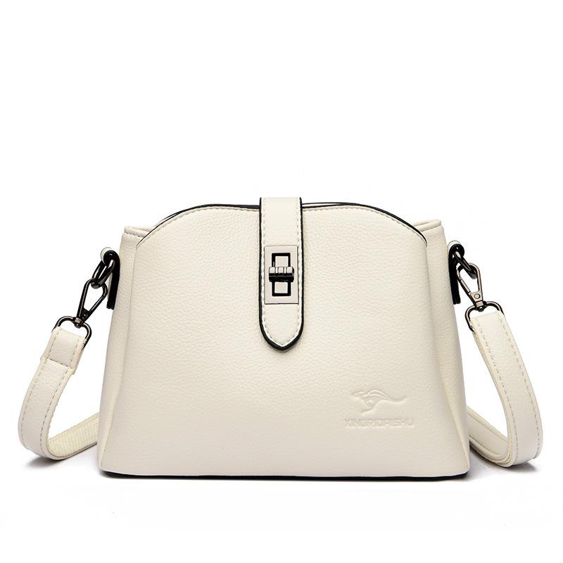 Bucket Bag Fashionable One-shoulder Crossbody Women's Bag New High-end Multi-layer Large-capacity Women's Bag