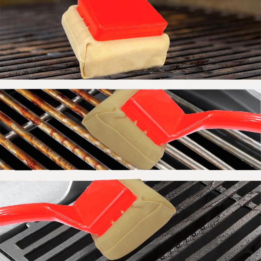 Buy Barbecue Cleaning Brush Replaceable Cleaning Head Bristle Free BBQ