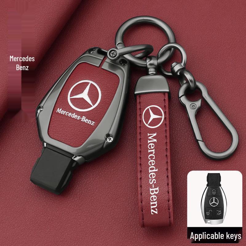 Mercedes Key Case for E300L, C260L, GLC300L, C200L, A200L, GLA, GLB, GLE Models