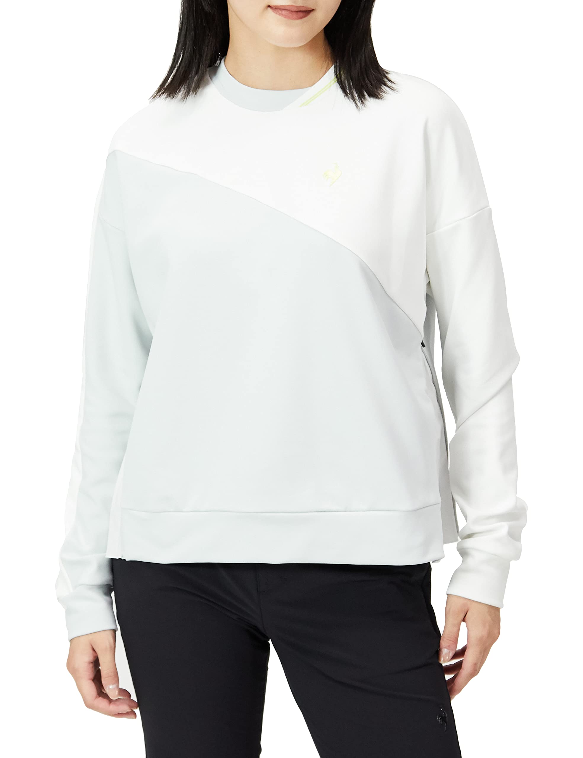 

Le Coq Sportif Golf 2022 Model Golf Top GY00 Equivalent to Japanese Size L Fall/Winter [RIJOUME] Pullover, Warm, Stretch, UPF50, ECO, Women s, (Gray),