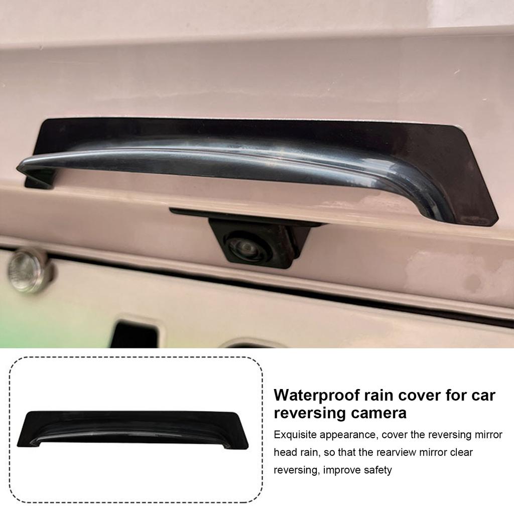Auto Reversing Mirror Camera Rain Shield Car Modification Outdoor Rainproof Waterproof Shield Car Decoration Exterior Accessorie