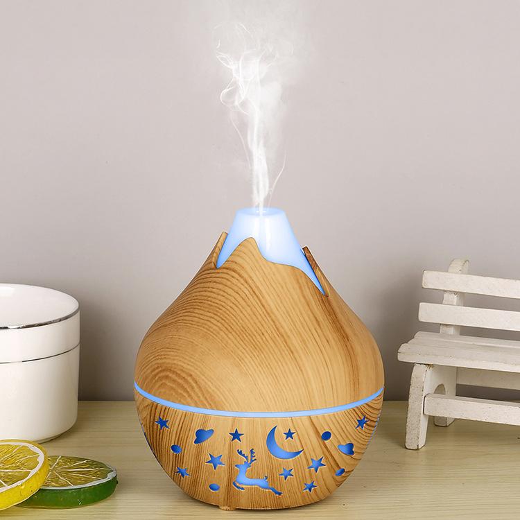 Mini Plastic Ultrasonic Humidifier Colorful Lights Silent USB 200ml Capacity Air Hydration Aromatherapy Spray for Household Use