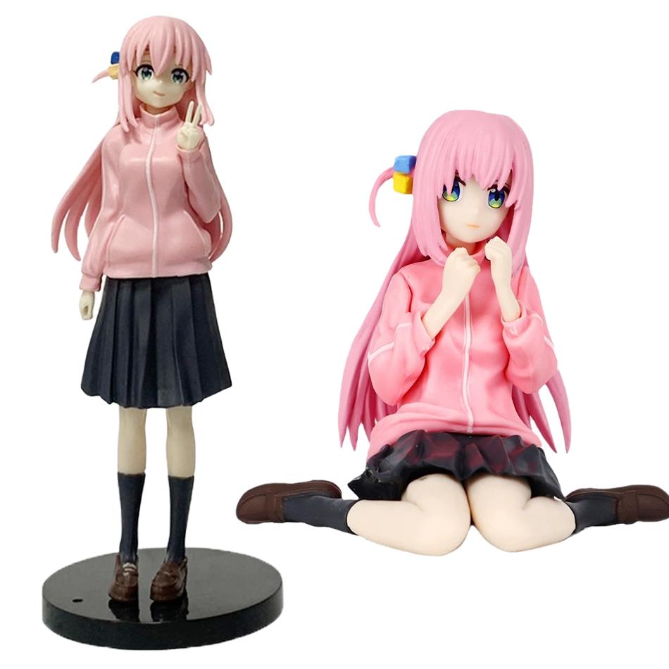 17Cm Bocchi The Rock! Anime Figure Gotoh Hitori Action Figure Guitarist Girl Figure Desktop×Decorate Collections Model Doll Toys