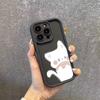 Cute Black And White Cat Pattern Phone Case For iPhone 17 16 15 14 13 12 11 Pro Max 17 Air 16E X XS XR Soft TPU Silicone Cover
