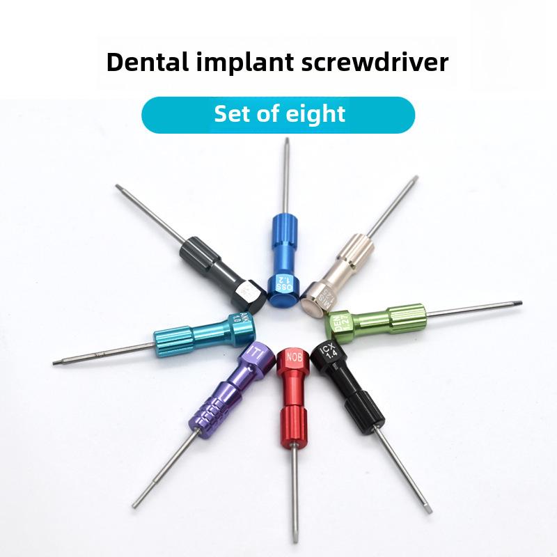 Tournevis universel pour technicien en implants dentaires pour restauration Osstem, Taiden, Tengiti, Straumann, Nobel, ICX.
