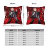 Pillow Case Rock Star Johnny Hallyday Soft Pillow Cover Morden Cushion Cover Graphic Pillowcases For Office Car Home Decorative