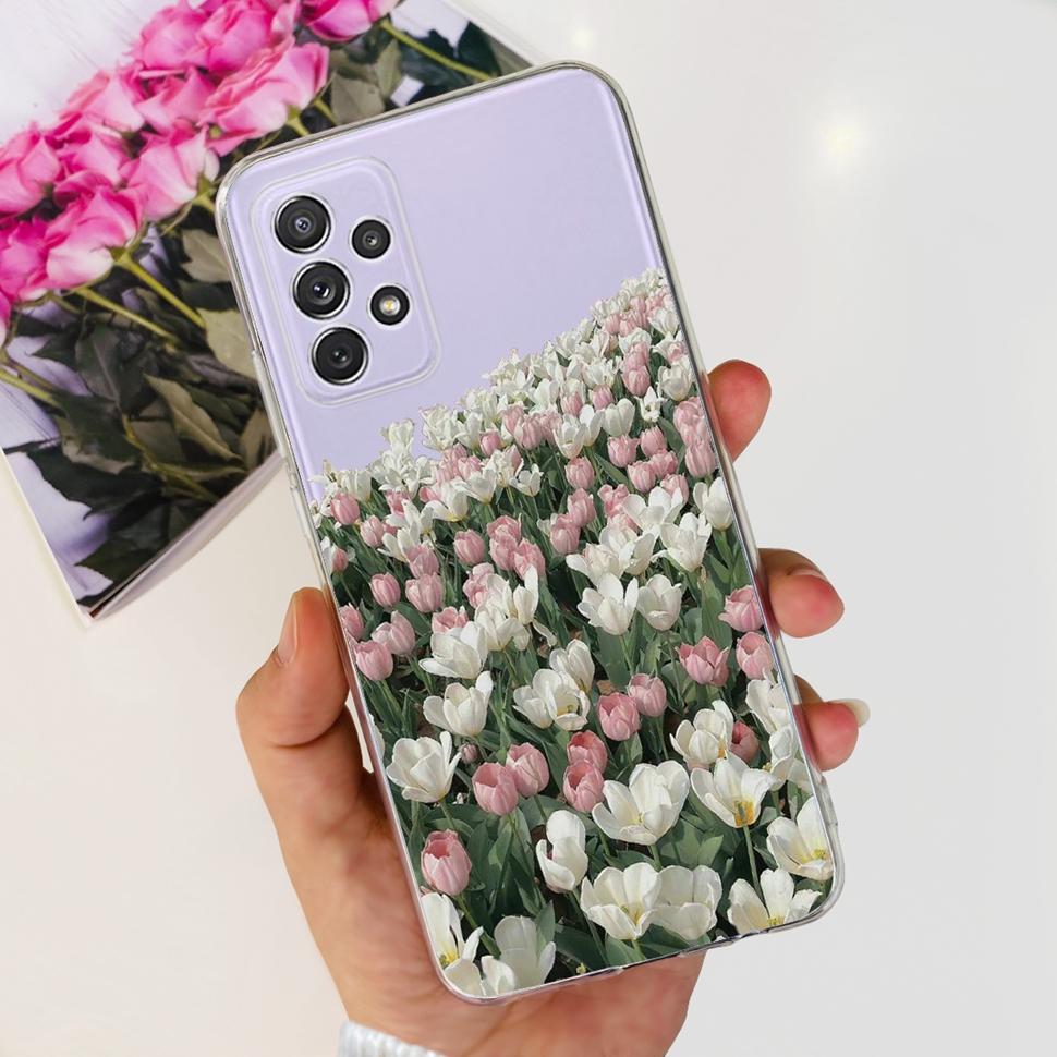 For Samsung Galaxy A53 5G Case Soft Silicone TPU Back Cover For Samsung A53 SM-A536B/DS Case 6.5" Phone Cover Shockproof Bumper