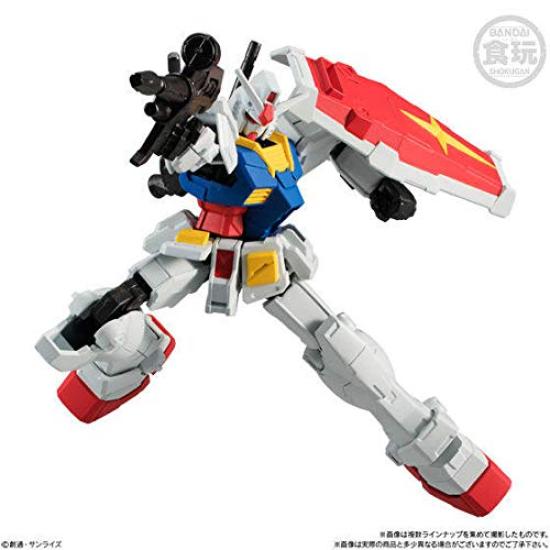 Mobile Suit Gundam G Frame 03 RX-78-2 Gundam (07A Rüstungsset + 07F Rahmenset) Süßigkeiten SpielzeugKaugummi