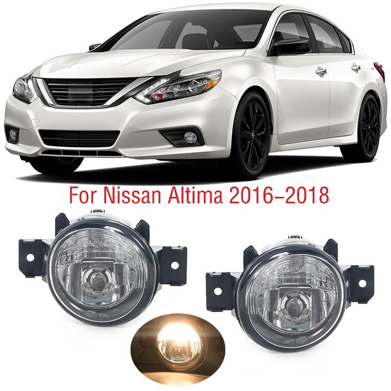 

Для Nissan Altima 2016 2017 2018 автомобильный передний бампер противотуманная фара противотуманная фара с 1pc left