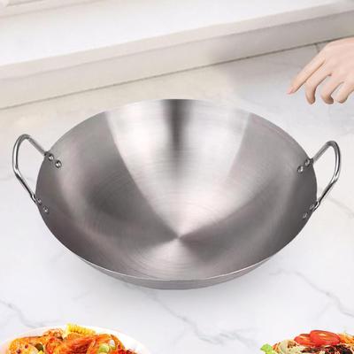 Wok Premium ze Stali Nierdzewnej do Użytku Domowego i Restauracyjnego