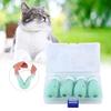 4Pcs Cat Protection Anti-scratch Cat Foot Covers Protective Soft Cat Shoes Comfortable Small Pet Cleaning Supplies Injection