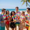 10Pcs Colorful LED Hawaiian Leis Vibrant Tropical Theme Leis  Beach Holiday