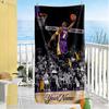 Kobe Customized Name Beach Towel Super Soft Microfiber Quickdry Fabric Suitable For Swimming Gym Camping Yoga Vacation