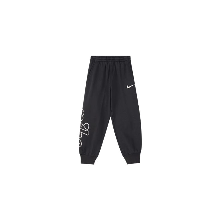 Nike Fleece Cuffed Soft Comfortable Midweight Kids Sports Pants Kids bottoms IO5865-010