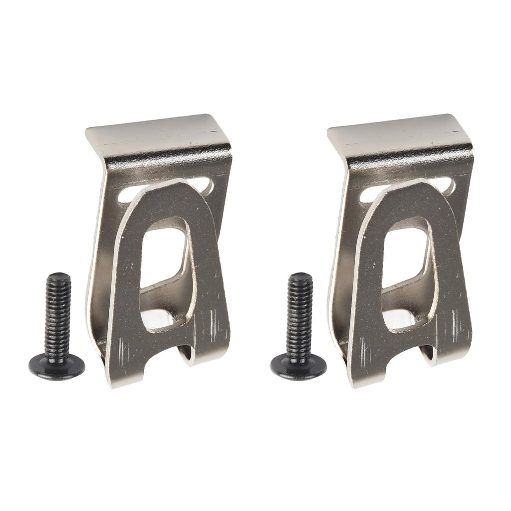 1 Set Belt Clips Power Tools Screw Silver Essential Accessory Fits For Cordless Drills For LXT DTD152 DTD129 DTL061