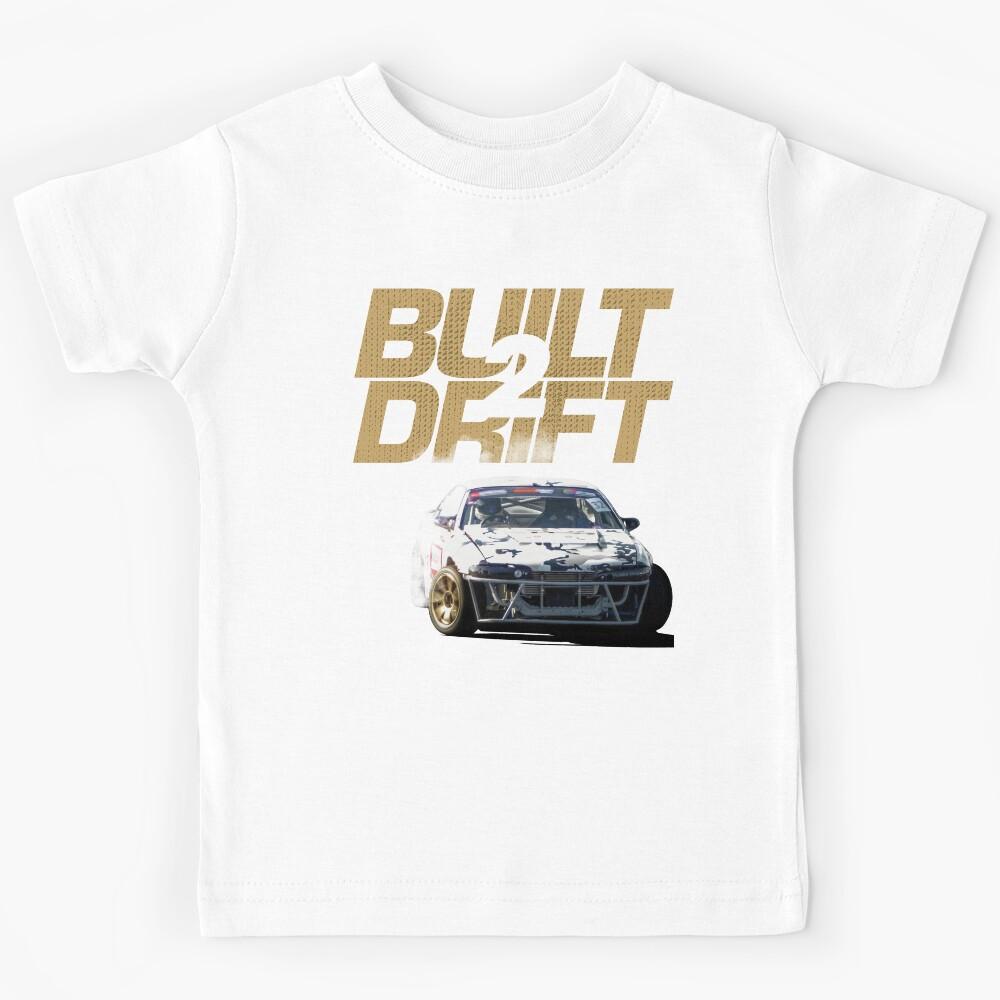 Built 2 Drift Drift Car Design Kids T-Shirt 110