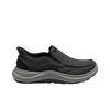 Skechers Slip-Ins Canvas Round Toe Thick Sole Loafers Low Top Casual Shoes Men sneakers 205739-BLK