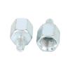 5pc 10mm RH to 6mm RH Rearview Mirrors Adapter Silver Tone for Motorcycle Bike