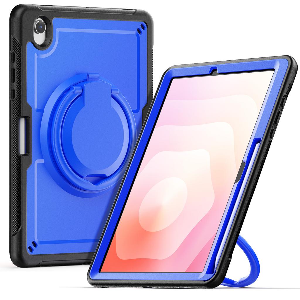 For Samsung Galaxy Tab S10 Lite Case Rotating Kickstand PC + TPU Shockproof Tablet Cover