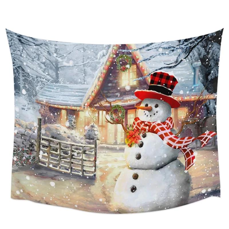 

Главная Настенное украшение Гобелен Зимний снег Горный утренний пейзаж Подвесная ткань Офис Гостиная Гобелен 100x75cm