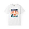Coastal Heat Sunset Wave T-T-Shirt | Surf Retro Beach Vibes