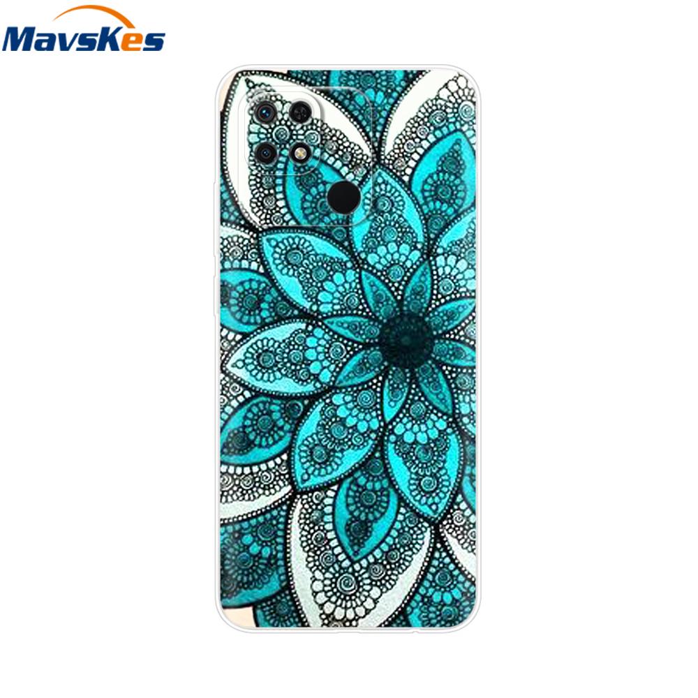 For Xiaomi Redmi 10C Case Clear Bumper Cute Cover For Xiaomi Redmi 13C Liquid Silicone Soft TPU Fundas Phone Case For Redmi 12C