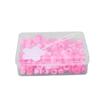 Pony Beads Kit Candy Color DIY Jewelry Making Beads Hair Beads for Bracelet Necklace Crafts MakingPink
