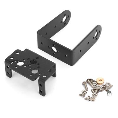 Kit de montagem de cabeça de direção de suporte de servo motor multifuncional para acessórios de robô