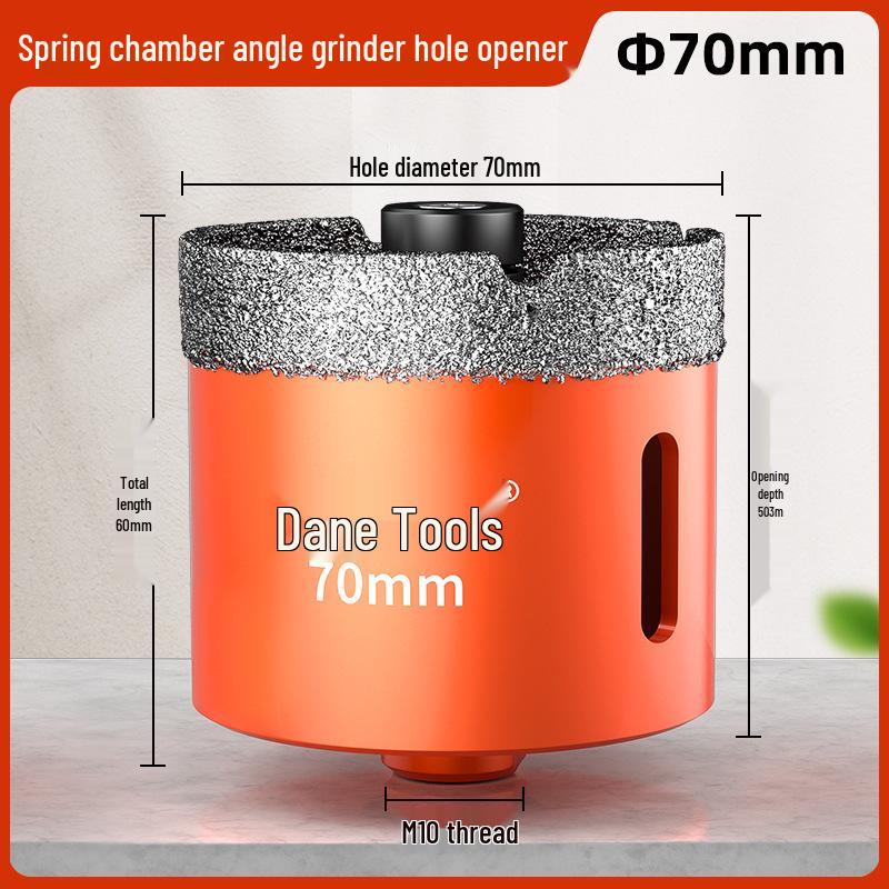 Dane Spring Tile and Stone Hole Enlarging Tool for Dry Cutting