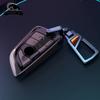 PC Car Key Cover Case Shells for Bmw X1 X3 X5 X6 X7 1 3 5 6 7 Series G20 G30 G11 F15 F16 G01 G02 F48 Keyless Bag Accessories