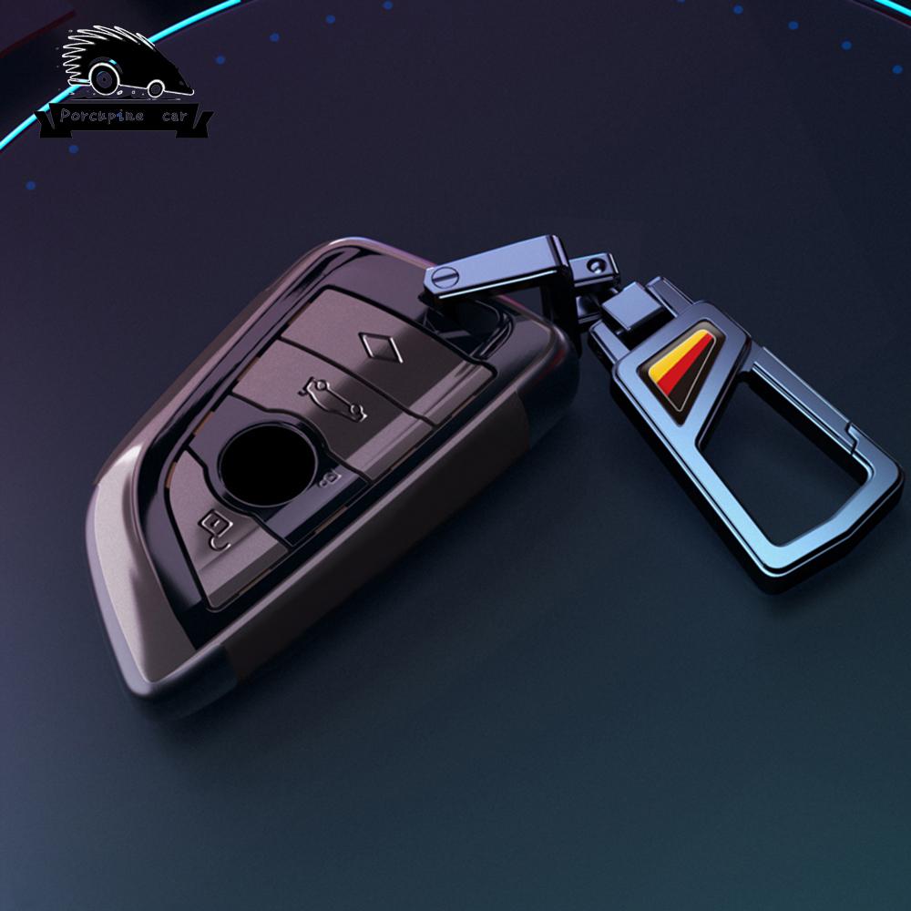 PC Car Key Cover Case Shells for Bmw X1 X3 X5 X6 X7 1 3 5 6 7 Series G20 G30 G11 F15 F16 G01 G02 F48 Keyless Bag Accessories