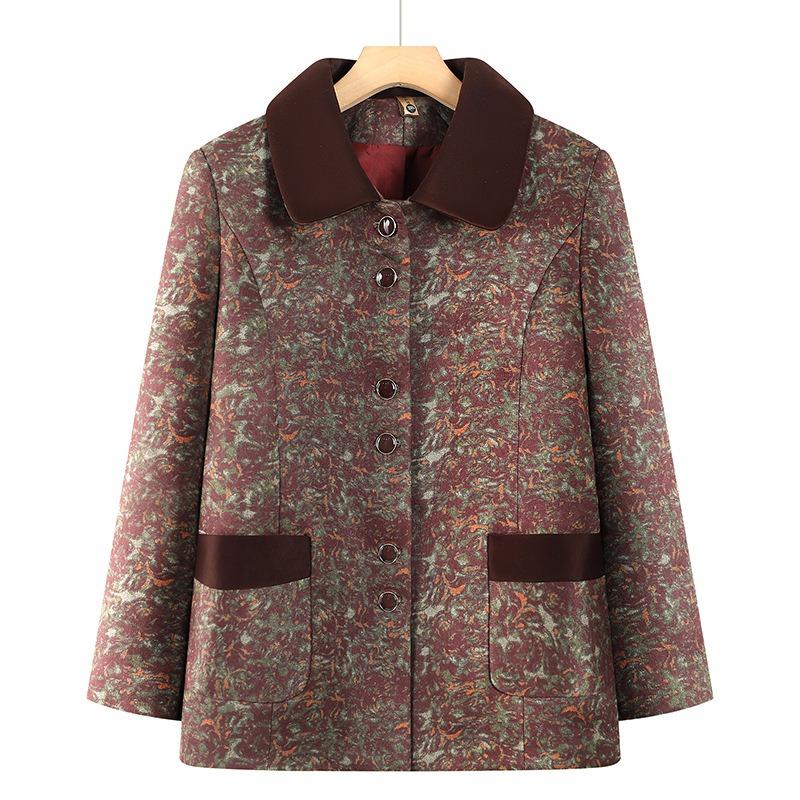 Women's clothing jacket thin 00 autumn clothing top loose clothes