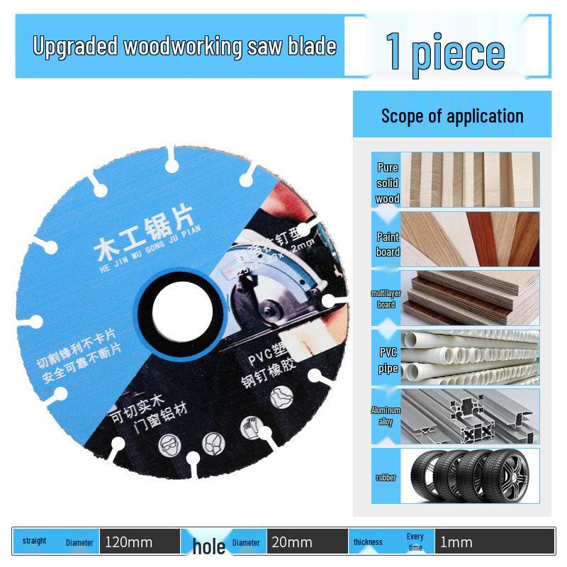 Professional Grade Electric Saw Blade for Wood, Aluminum, and PVC