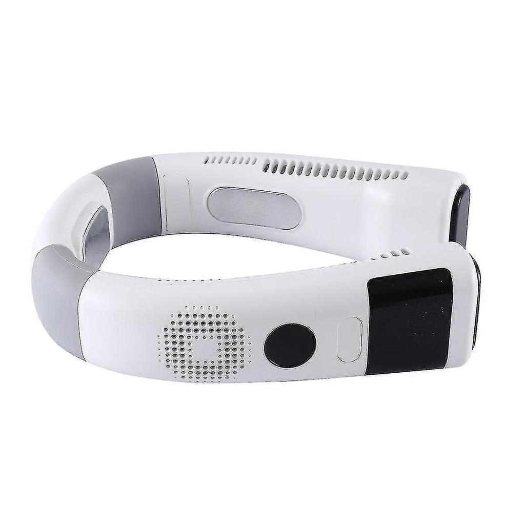 Portable Refrigeration Cooling Fan Summer Hanging Neck Fan, 4000mah Rechargeable 360 Surround Wind Mute Bladeless Fan