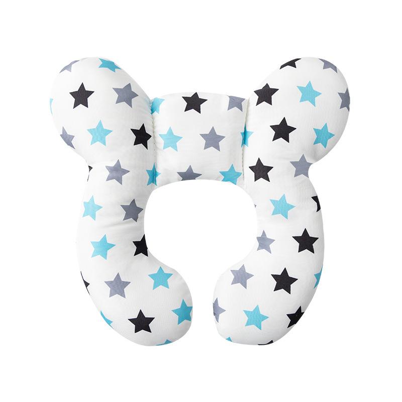 Baby U-Shaped Memory Foam Neck Pillow - Universal Car Seat & Stroller Head Support Cushion for Newborns & Infants Travel