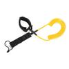 7mm Surfing Foot Cord String 10ft SUP Ankle Leash Surfboard Coiled Stand UP Paddle Board TPU Paddle Board Rope Surfing Accessory Black/green/yellow