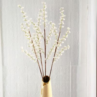 5 Ramos de Frutas de Natal, Flor Artificial de Fruta Acácia Arranjo de Flores Decorativo Espuma Frutas Pequenas Ramos de Frutas Simuladas Frutas Falsas Decorativas