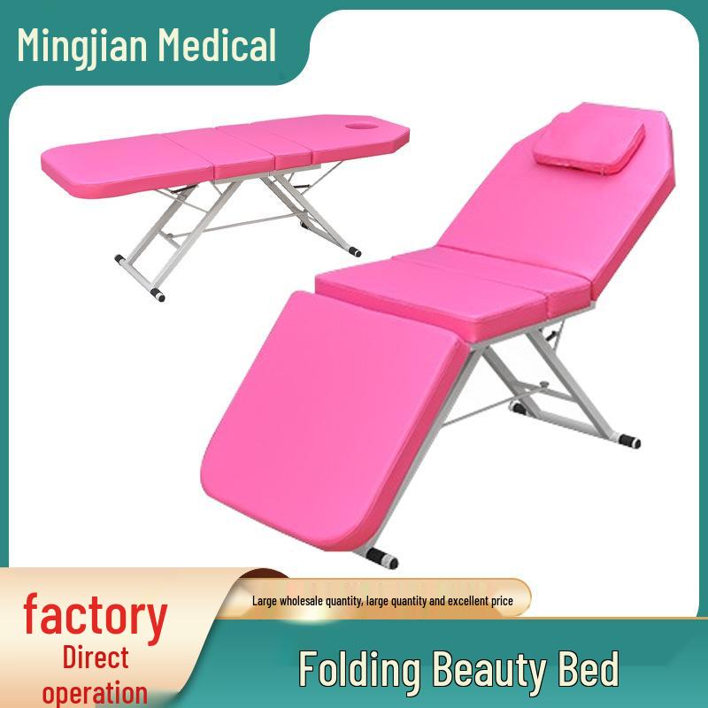 Folding Beauty Bed for Body Shaping, Massage, Physiotherapy, and Micro-plastic Procedures