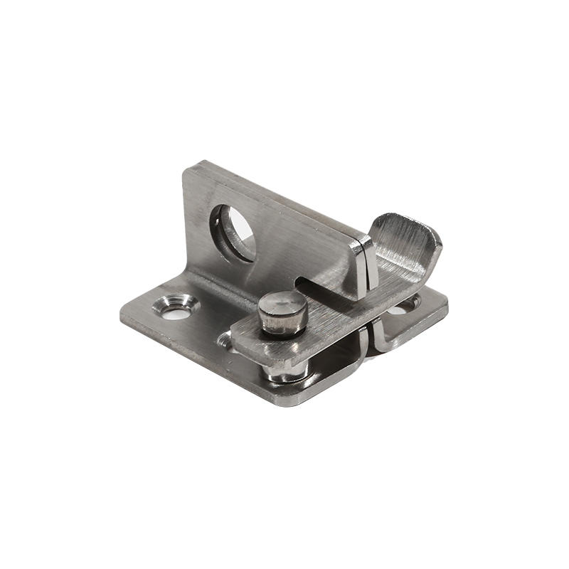 1PC Stainless Steel Anti-Theft Latch Stainless Steel Pin Door Latch Right-Angle Sliding Door Latch Pin Pet Cage Safety Door Bolt Latch