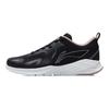 Li Ning Abrasion Resistant Cushioning Low Top Running Shoes Women's Black ARHR120-3