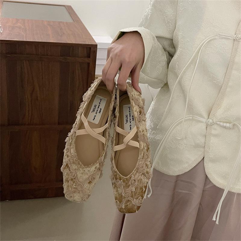 

Туфли Мэри Джейн для женщин. Повседневные нарядные туфли на плоской подошве. Туфли Мэри Джейн на плоской подошве с ремешком на щиколотке. Женские удобные балетки с квадратным закрытым носком для свадебной вечеринки. 39 светло-коричневого