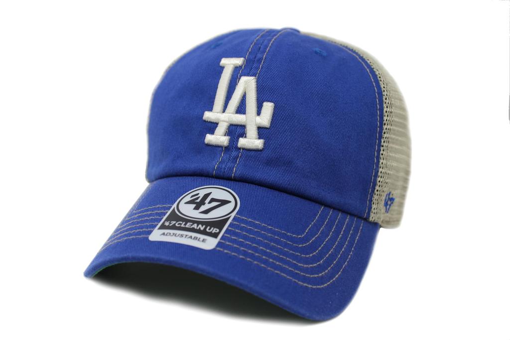 47 Brand TRAWLER 47 CLEAN UP Mesh Cap, MLB Los Angeles Dodgers