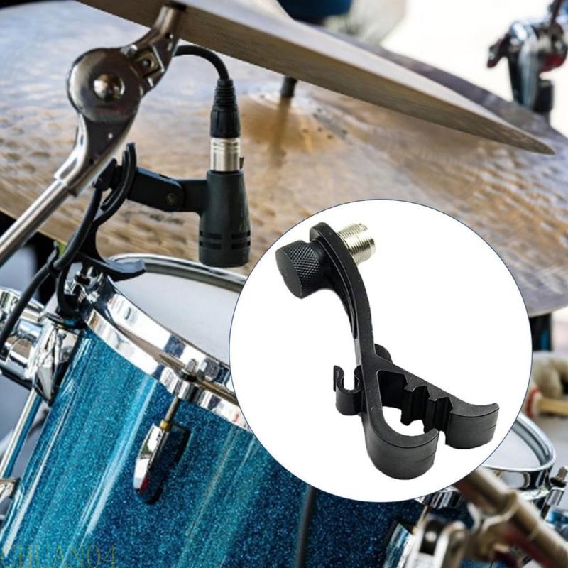 A1A2 Drum Microphone Clip for Secure Mounting in Music Performances Efficient Fixing Mechanism Drum Mic Clip for Stable Holds