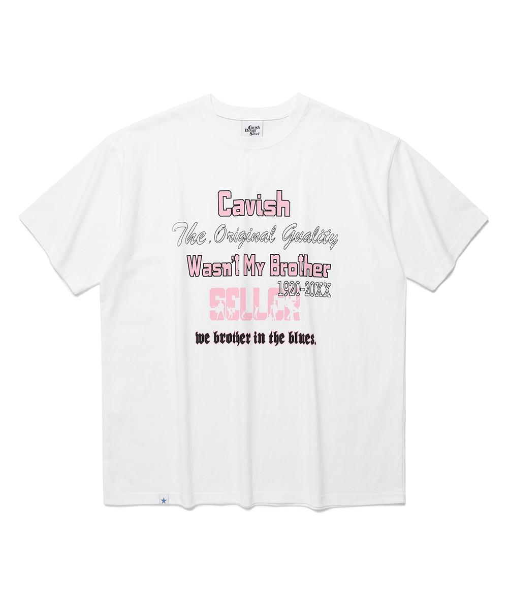 Cabisi Brothers Ss Tee White(Cv2Emut502A) White/M