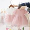 Girl's Dress Summer Fashion for Kids Trendy Princess Skirt Cute 0-4 Years Old