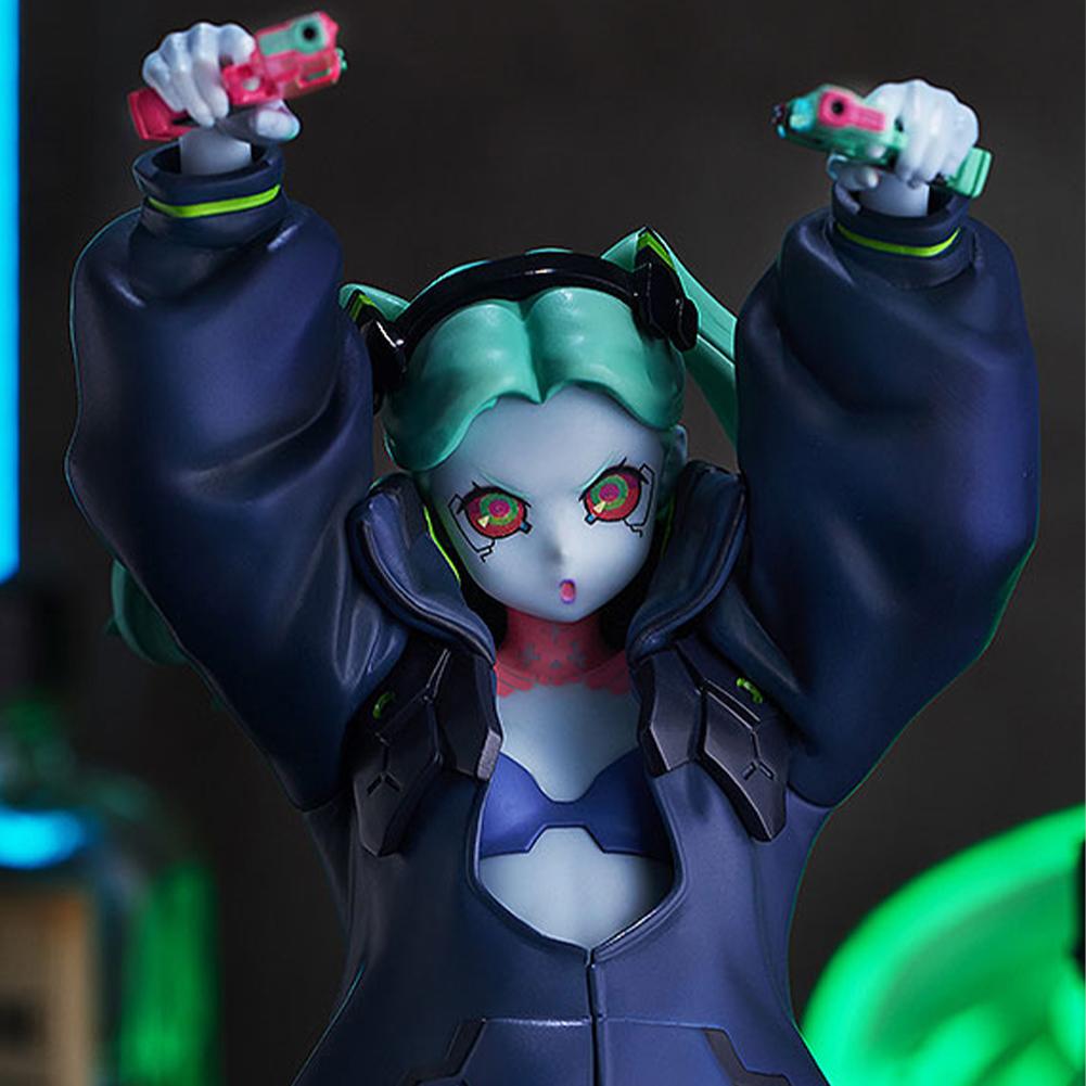 Anime Game Cyberpunk Rebecca Figure Standing Model Toy Collection Lucy Action Figure David figures Desk Decoration Birthday Gift