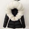 OFTBUY Winter Jacket Women's Real Raccoon Fox Fur White Duck Down Coat Thick Warm