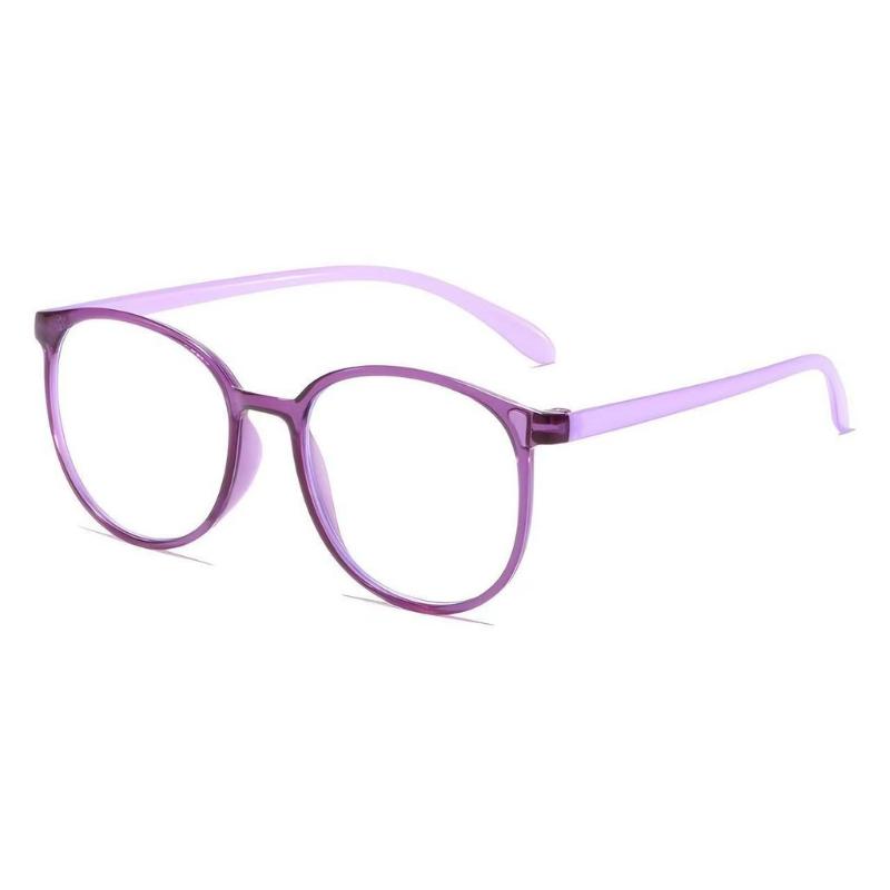 3pcs Ultra Light Round Frame Glasses Fashionable for Daily Computer Reading Use High Quality Eyewear